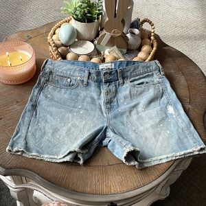 Madewell denim shorts 32